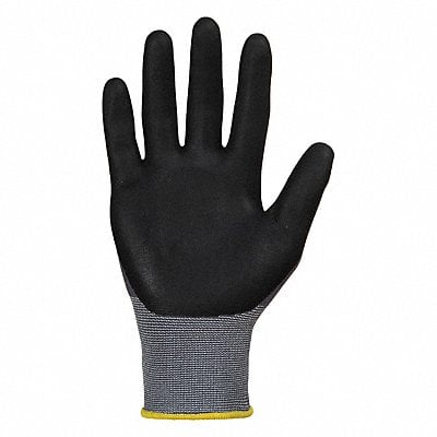 Work Gloves Nitrile L Black/Gray PK12 MPN:S15NAPN-9