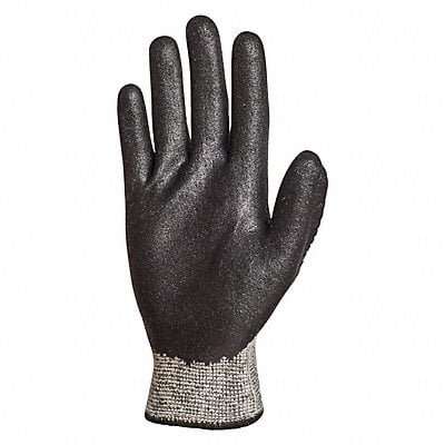 Work Gloves Nitrile 2XL Black/Gray PR MPN:S15GPNVB-11