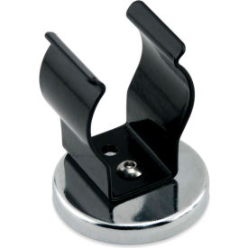 Master Magnetics Ceramic Clip-It Magnet RB50BNCC w/Attached Black Clip 35 Lbs. Pull Chrome Plating RB50BNCC