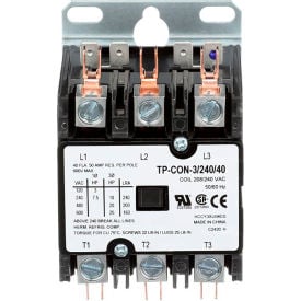 Tradepro® Contactor 40 Amp 240V 3 Pole TP-CON-3/240/40