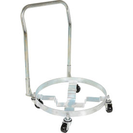 Steel Multipurpose Drum Dolly W/ Handle 900 lb. Capacity DRUM-QUAD-H-HDL