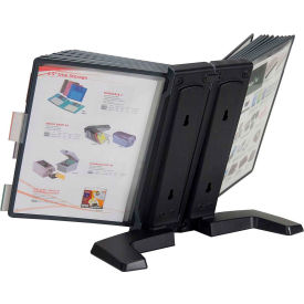 Aidata FDS005L-20 Weighted Desktop Reference Organizer 20 Panel FDS005L-20