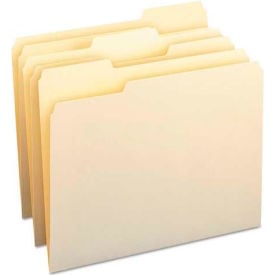 Smead® File Folders 1/3 Cut Assorted One-Ply Top Tab Letter Manila 100/Box 10330