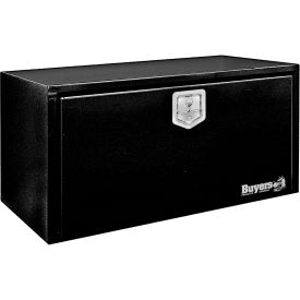 Buyers Steel Underbody Truck Box w/ Stainless Steel T-Handle - Black 18x18x30 - 1702303 1702303