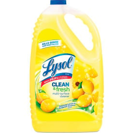 Lysol Clean and Fresh Multi-Surface Cleaner Sparkling Lemon & Sunflower Essence 144 oz. Bottle 36241-77617EA