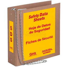 Horizon Mfg. Tri Lingual Eco Friendly SDS Binder 8652 3