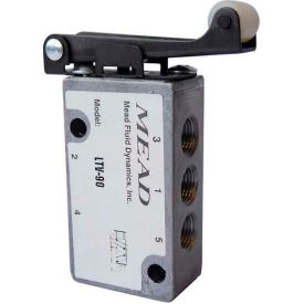 Bimba-Mead Air Valve LTV-90 5 Port 2 Pos Mechanical 1/8