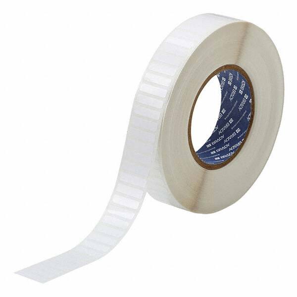 Label Maker Label: White, Polyester, 10,000 per Roll MPN:18658