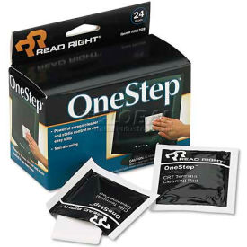 Read Right® OneStep Screen Cleaner 24/Box - REARR1209 RR1209