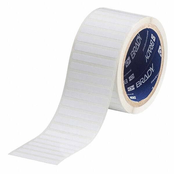 Label Maker Label: White, Polyester, 2,500 per Roll MPN:30127