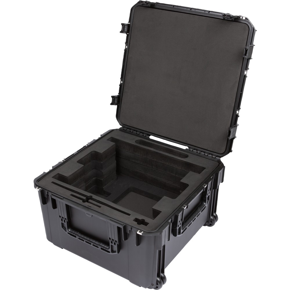 SKB Cases iSeries Protective Case With Custom-Cut Foam Interior And Wheels For Mac Pro Tower MPN:3I-2424-MACP