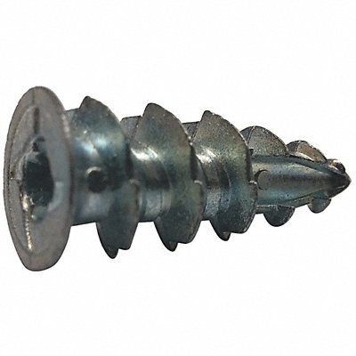 Zinc Drilling Drywall Anchor No 8 PK100 MPN:08000WZ