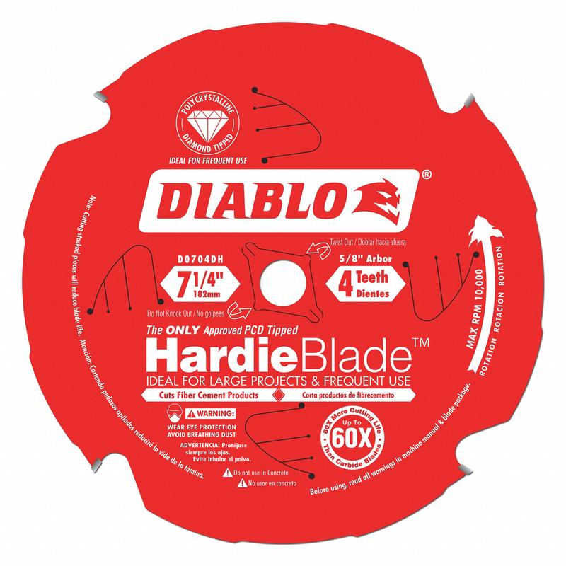 Circular Saw Blade Blade Dia 7-1/4 in. MPN:D0704DH
