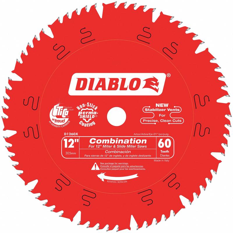 Circular Saw Blade Blade Dia 12 in. MPN:D1260X