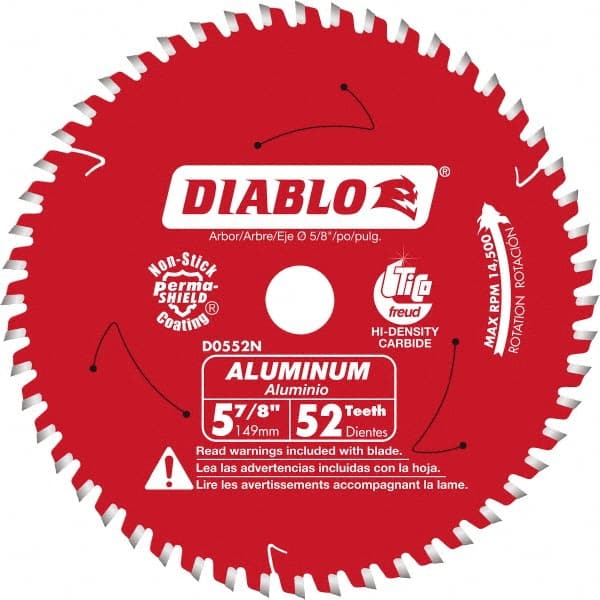 Wet & Dry Cut Saw Blade: 5-7/8