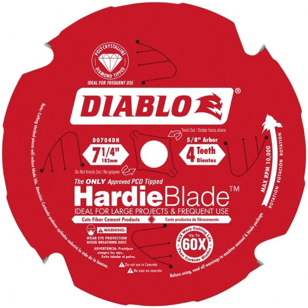 Wet & Dry Cut Saw Blade: 7-1/4