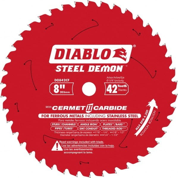 Wet & Dry Cut Saw Blade: 8