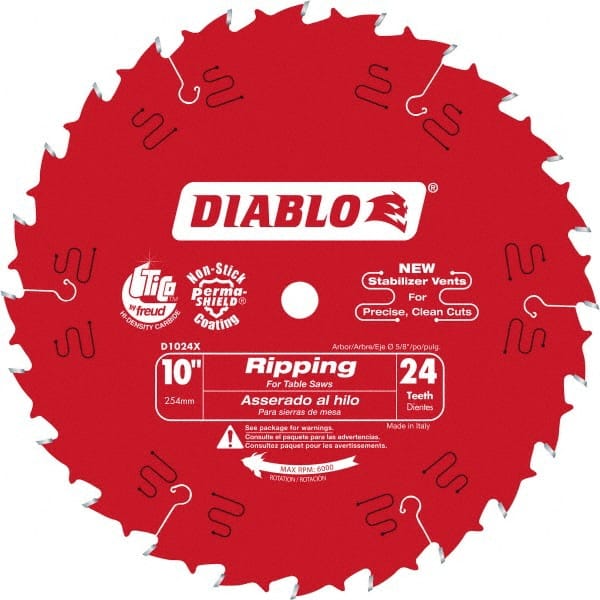 Wet & Dry Cut Saw Blade: 10