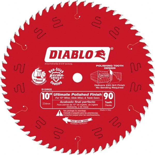 Wet & Dry Cut Saw Blade: 10