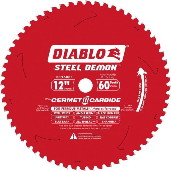 Wet & Dry Cut Saw Blade: 12