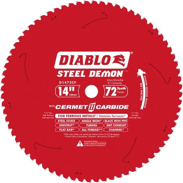 Wet & Dry Cut Saw Blade: 14