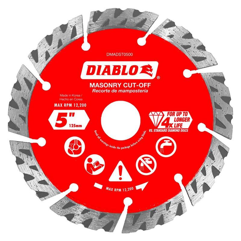 Wet & Dry Cut Saw Blade: 5