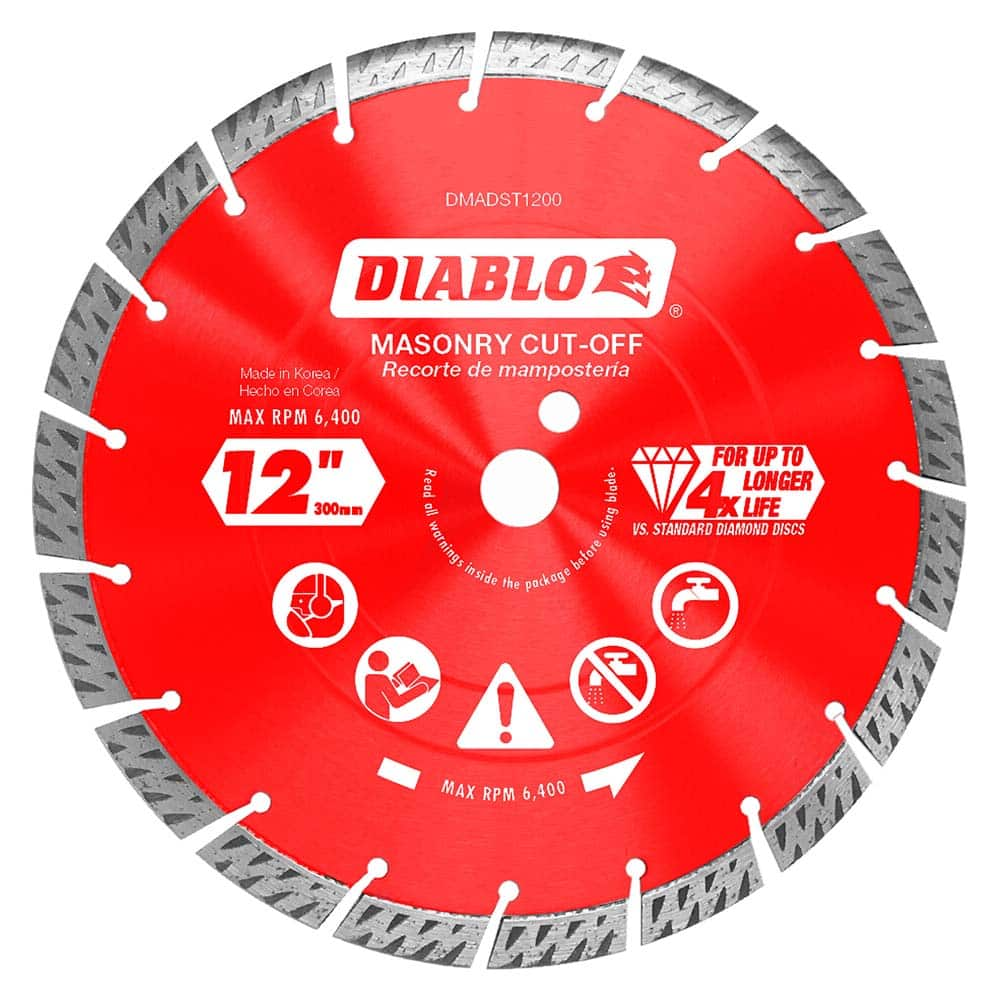 Wet & Dry Cut Saw Blade: 12