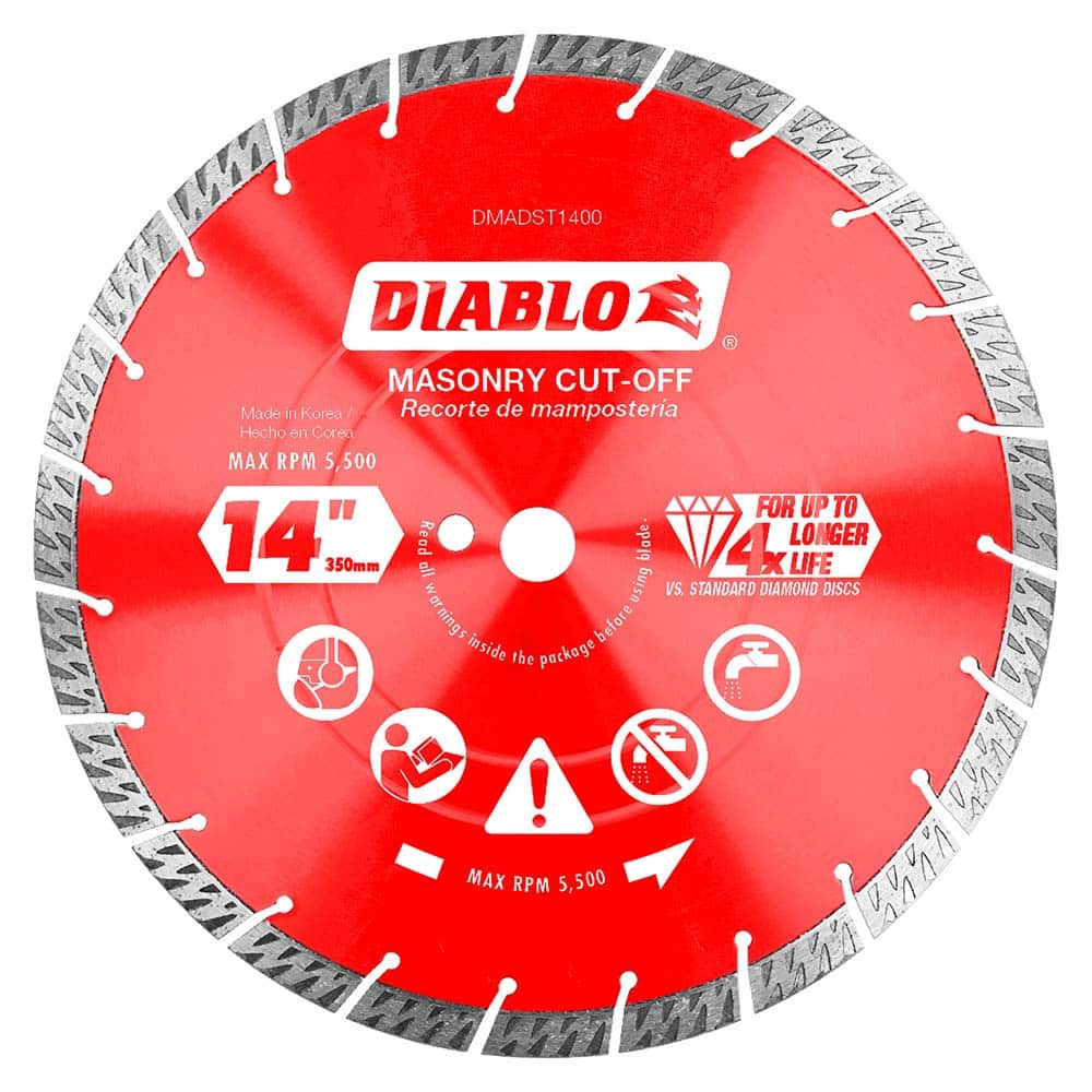 Wet & Dry Cut Saw Blade: 14