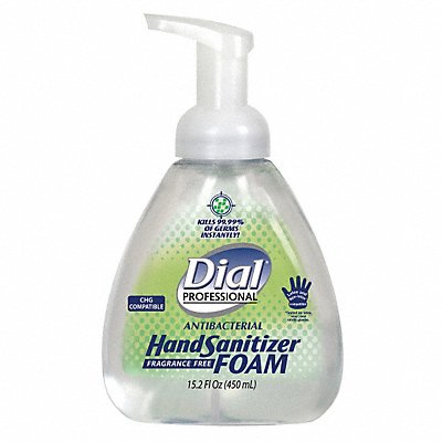 Hand Sanitizer Bottle Foam PK4 MPN:06040