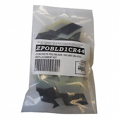 Polishing Replacement Kit 6in Black PK44 MPN:ZPOBLD1CR44