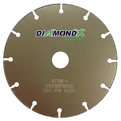CutOff Wheel 3 x3/8 -1/4 25000rpm PK5 MPN:DXE0130P03053