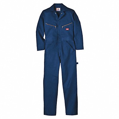 H4988 Long Sleeve Coveralls Cotton Navy 38to40 MPN:4877DN RG M