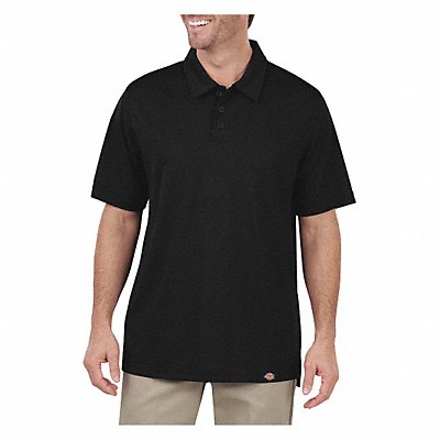 Short Sleeve Polo Black 3X MPN:LS45BK RG 3XL