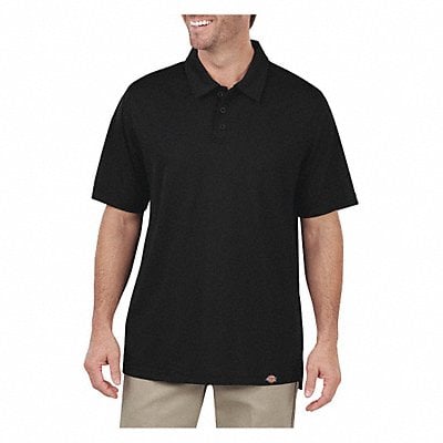 Short Sleeve Polo Black 5X MPN:LS45BK RG 5XL