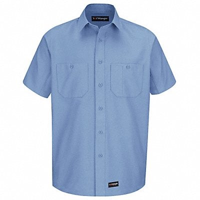 Short Sleeve Shirt Lt Blu Poly/Cttn 2XL MPN:WS20LB SS XXL