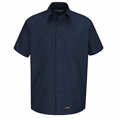 Short Sleeve Shirt Navy Poly/Cotton XL MPN:WS20NV SS XL