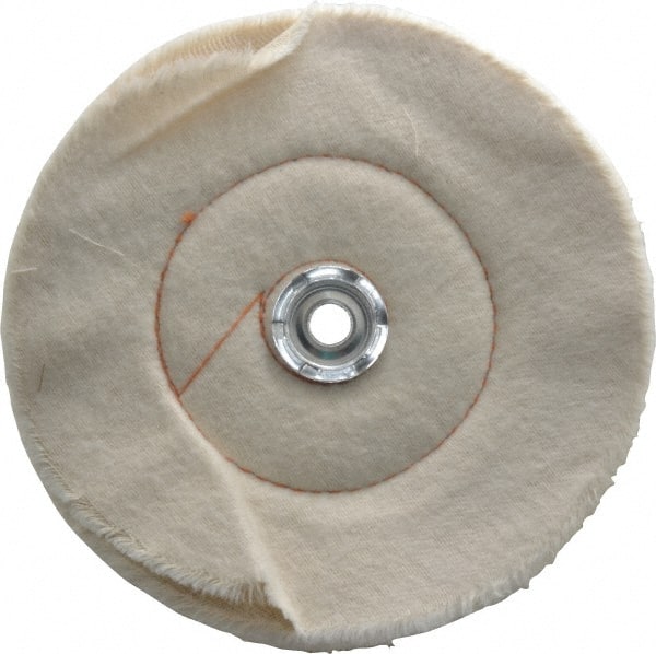 Unmounted Cushion Sewn Buffing Wheel: 8