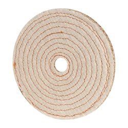 Unmounted Sisal with Cloth Cover Buffing Wheel: 8