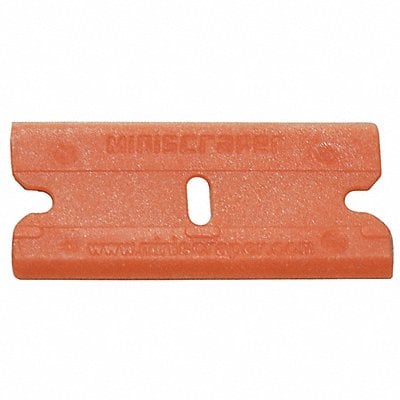 Scraper Blade Orange Plastic PK25 MPN:MS103