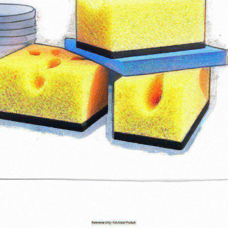 Scouring Pad 9 in L Yellow PK20 MPN:YLD69/20