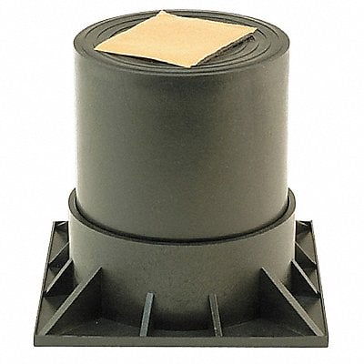 Heat Pump Riser Two Piece 6 In Black MPN:HPR-6-2PG