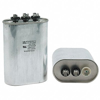 Motor Run Capacitor 370V Oval MPN:3GJ0535