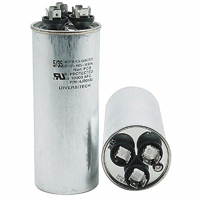 Motor Run Capacitor 370V Round MPN:3GR0540