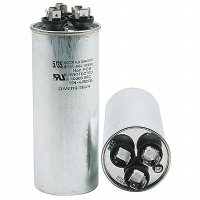 Motor Run Capacitor 440V Round MPN:4JR0540