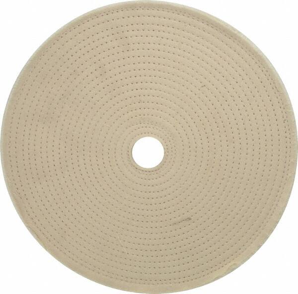 Unmounted Spiral Sewn Buffing Wheel: 12