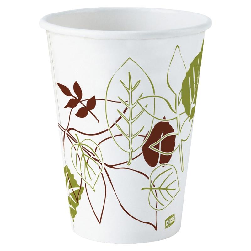 Dixie Paper Hot Cups, 12 Oz., Pathways, Carton Of 500 MPN:2342WSCT