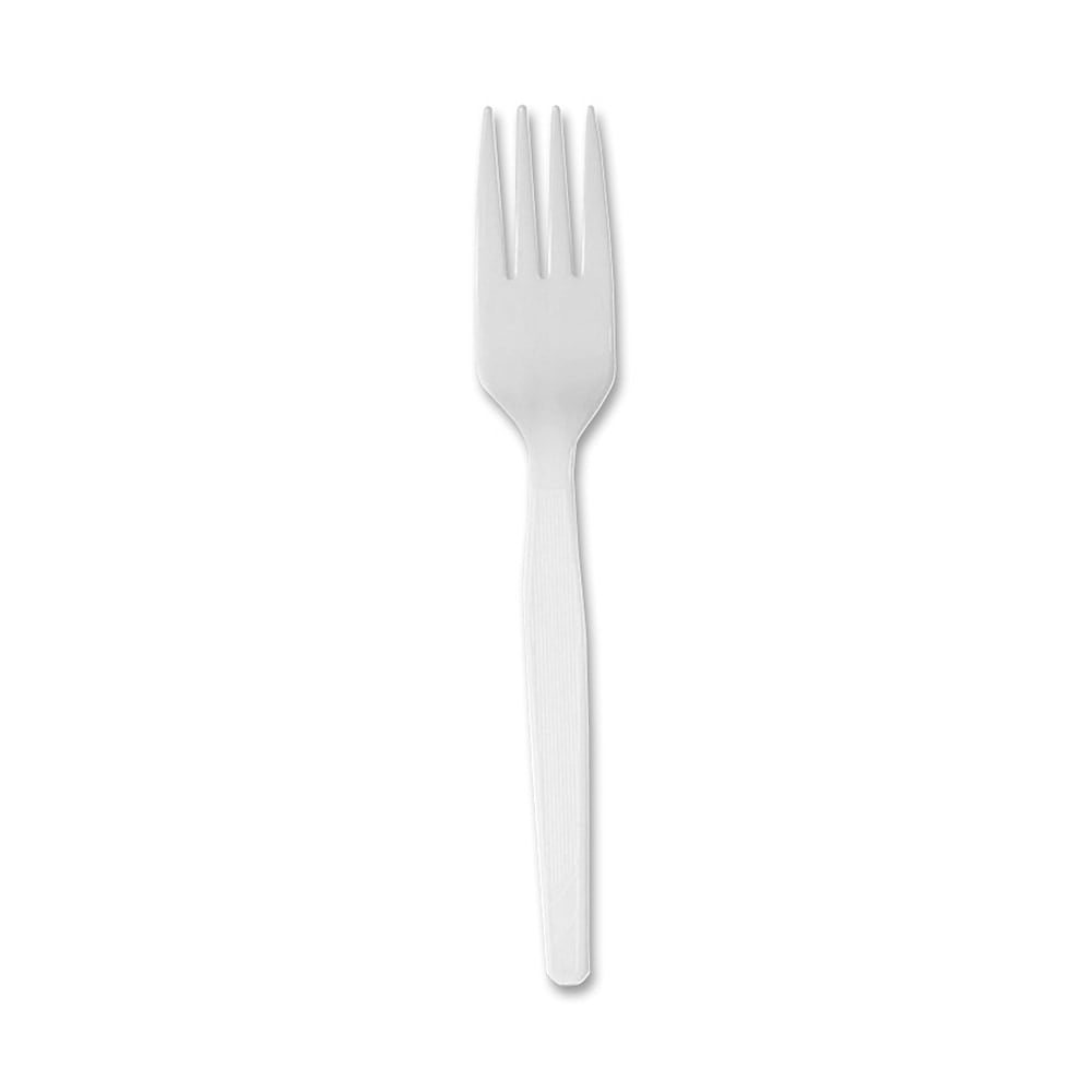 Dixie Heavy/Medium-Weight Forks, White, Pack Of 1,000 (Min Order Qty 2) MPN:FM217