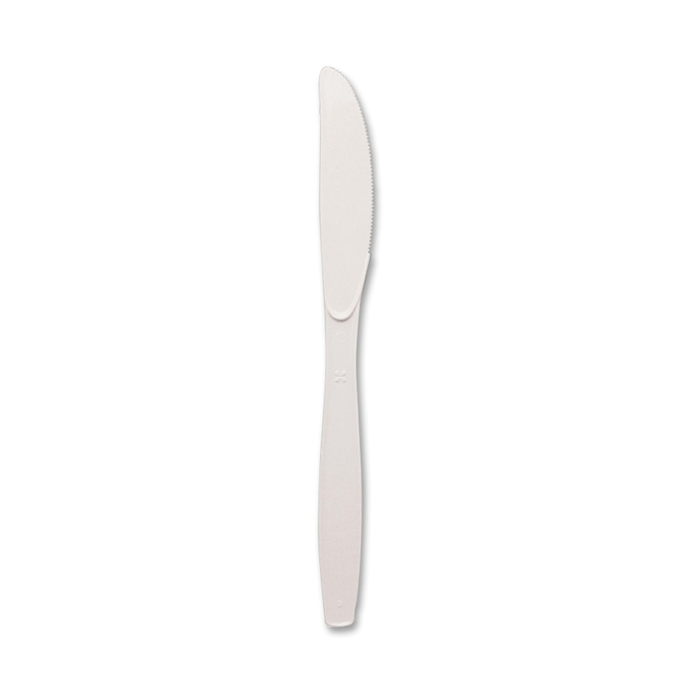 Dixie Heavyweight Styrene Knives, White, Carton Of 1,000 (Min Order Qty 2) MPN:KH217