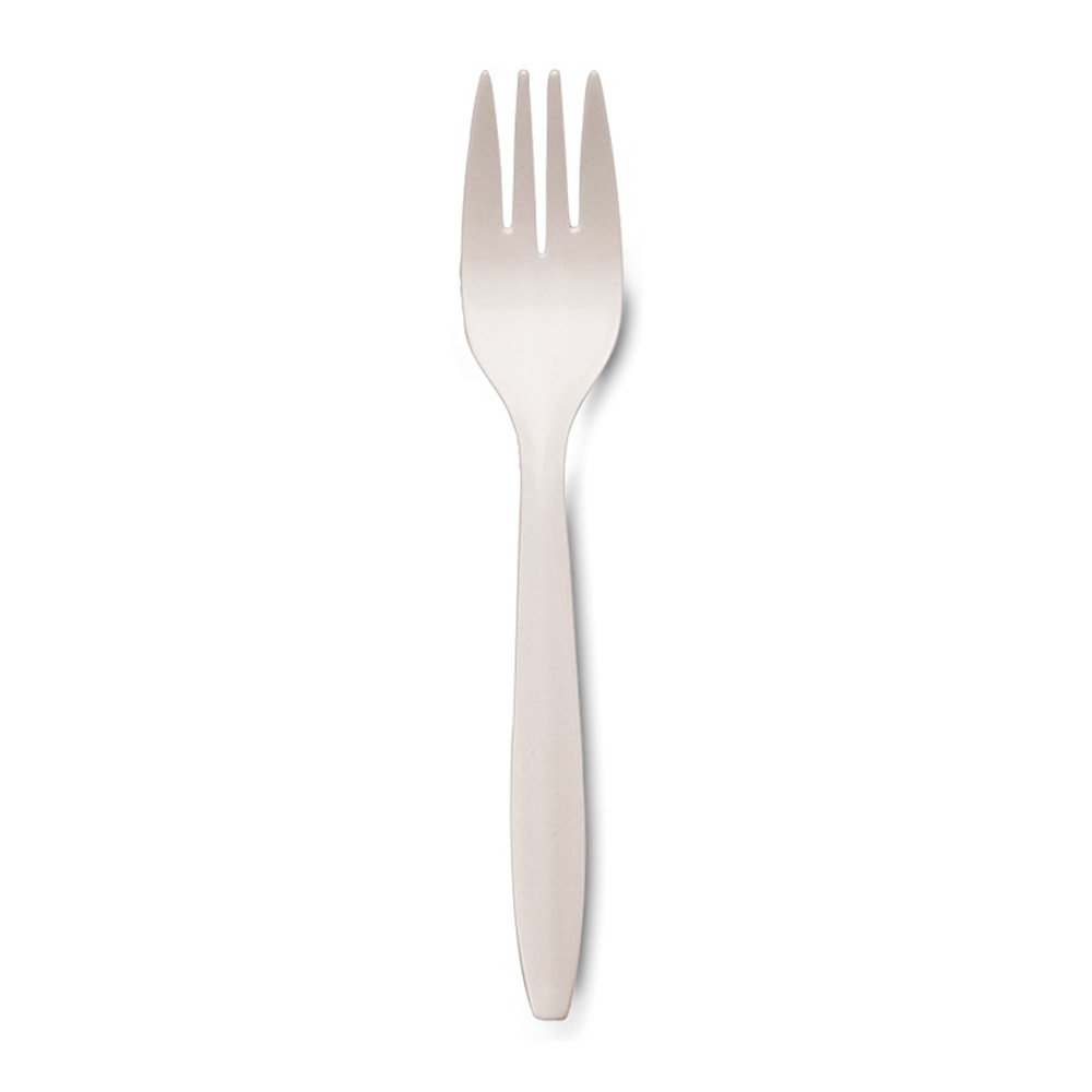 Dixie Bulk Case Plastic Forks, White, Case Of 1,000 (Min Order Qty 2) MPN:PFM21