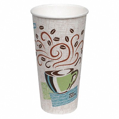 Disp Hot Cup 20 oz WH/BL/BRN/GR PK500 MPN:5320CD